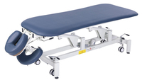 Table de chiropratique électrique réglable en hauteur, confortable et multifonctionnelle, idéale pour les salles de sport, les spas et les hôtels.