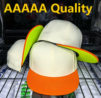 Gorras Snapback Originales Personalizadas de Primera Calidad para Hombre, Gorra Snapback Blanca con Parte Trasera Cerrada para Actividades al Aire Libre