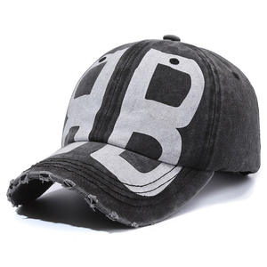 Cappellino da Baseball Vintage a 6 Pannelli con Stampa, in Cotone Lavato Effetto Invecchiato, Snapback per Uomo e Donna - Product Image 6