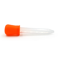 Dispositif de médecine pour enfants Pipette en Silicone liquide et PP plastique bébé médecine mangeoire 5ML
