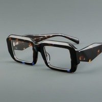 Monture de lunettes en acétate de qualité supérieure, lunettes optiques pour hommes, lunettes vintage, monture de lunettes pour femmes