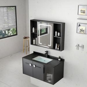 Gabinete de baño inteligente moderno de acero de melamina <span class=keywords><strong>para</strong></span> el hogar, conveniente <span class=keywords><strong>para</strong></span> el dormitorio, el hogar, el taller, el almacén, la barra del hogar, el espejo inteligente - Product Image 5