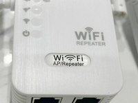Repetidor WiFi Universal de 300Mbps con Enchufe Europeo, 802.11N, Extensor de Rango WiFi Interior/Exterior con 6 Antenas para Apartamentos