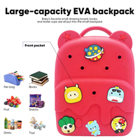 Tas Anak Ramah Lingkungan Ringan DIY Motif Kartun, Tas Selempang EVA Tahan Lama, Tas Sekolah Anak Anti Air