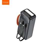Batterie Li-Polymère à Charge Rapide 22,5W, 50000mAh, Grande Capacité, Banque d'Alimentation Portable avec Affichage LED, Multi-Ports pour Téléphone et Tablette