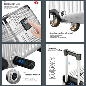 <span class=keywords><strong>2025</strong></span> <span class=keywords><strong>New</strong></span> 20 Inch Ánh Sáng Trọng Lượng Cabin Kích Thước Điện Hành Lý Đi Xe Trên Xe Tay Ga Trên Mở Vali Hành Lý - Product Image 6