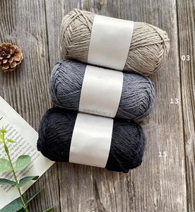 Fil mélangé <span class=keywords><strong>de</strong></span> vente directe d'usine <span class=keywords><strong>de</strong></span> fil <span class=keywords><strong>de</strong></span> coton <span class=keywords><strong>de</strong></span> <span class=keywords><strong>chanvre</strong></span> <span class=keywords><strong>de</strong></span> Charmkey pour le tricotage - Product Image 3