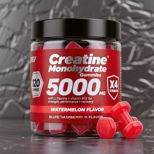 Gomitas de Creatina de Marca Propia 5000mg, Gomitas para el Crecimiento Muscular, Gomitas Pre-Entrenamiento, Gomitas de Monohidrato de Creatina - Product Image 3