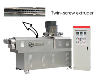 Machine d'extrusion automatique complète en acier inoxydable certifiée CE pour la fabrication de <span class=keywords><strong>cornflakes</strong></span> pour le petit-déjeuner - Product Image 2