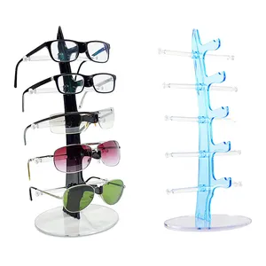 Wholesale stand 16cm-Eyewear display acrylic optical counter display racks optical shop design sunglasses display stand