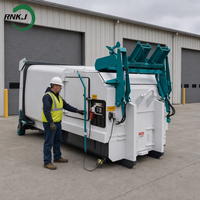Station de transfert des déchets domestiques de l'agglomération de RNKJ : Compacteur de déchets haute performance