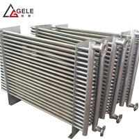 Échangeur d'air industriel robuste refroidi par air éliminant les risques de surchauffe pour la production de laminage à chaud de l'acier