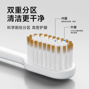 Brosse à dents manuelle ergonomique à poils souples, tête large, pack familial pour adultes, protection des gencives - Product Image 5