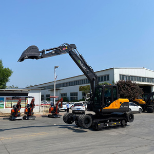 Excavatrice sur chenilles 12t ZL120 Rhinoceros avec moteur Yanmar, boîte de vitesses et pompe à vendre - Product Image 1