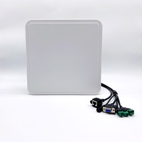 Lecteur-graveur RFID UHF longue portée 12 m, haute performance, 9dBi, HTTP, MQTT, Modbus, RJ45, PoE, relais, USB, 4G, WIFI, pour le pesage des véhicules