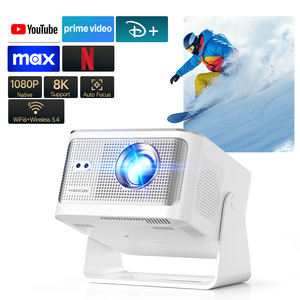 โปรเจคเตอร์ 900 ANSI Ultra Bright 1080P รุ่น HY350 พร้อมระบบหลบหลีกสิ่งกีดขวางอัตโนมัติ WiFi 6 BT5.4 ลำโพง 12W ระบบปฏิบัติการ Android 14 - Product Image 1