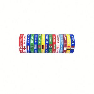 Diseño Personalizado de Pulseras de Silicona de Alta Demanda para Promoción Electoral Nacional, Personalización al por Mayor - Product Image 2