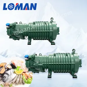 Jerman Asli Semi Hermetic Refrigeration Bitzer Sekrup Kompresor HSK7461-80 80HP Harga Cina