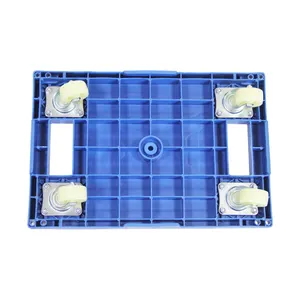Toptan fabrika inşaat kaplumbağa araba büyük düz yatak taban arabası platformu endüstriyel 4-wheel plastik hareketli <span class=keywords><strong>Dolly</strong></span> - Product Image 3