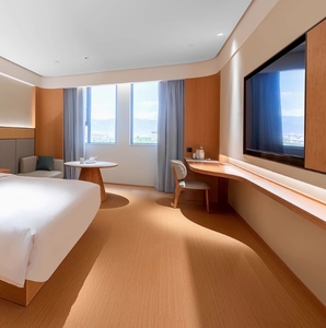 Set di Camere da Letto per <span class=keywords><strong>Hotel</strong></span> in Legno di Quercia Moderno e Durevole, Imbottito, in Vendita a Las Vegas - Product Image 1