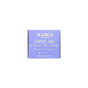 Majida Cosmetics UV LED Gel Pink Caramel 15ml Professional <b>Builder</b> Gel Hema Free - Product Image 2