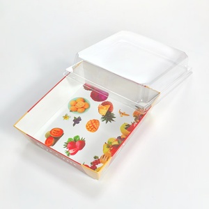Bán Sỉ Tùy Chỉnh Bánh Bánh Mì Container Charcuterie Ngọt Ngào Kraft Giấy Bao Bì Hộp Với Nắp Nhựa - Product Image 2