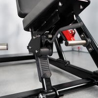 Machine professionnelle de musculation des abducteurs/adducteurs de la hanche à charge libre, pour usage commercial, avec système de sécurité, pour entraînement des cuisses intérieures/extérieures en salle de sport
