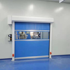 דלת גלילה מהירה מ-PVC ללא אבק אוטומטית - Product Image 6