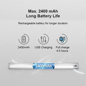 Lumière LED rechargeable à intensité variable pour intérieur, avec détecteur de mouvement sans fil par geste de la main, pour sous les armoires de cuisine, les placards et les penderies - Product Image 4