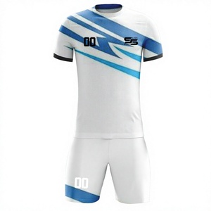ชุดเสื้อฟุตบอลกางเกงขาสั้นและชุดกีฬา OEM ODM ออกแบบได้ตามต้องการ - Product Image 1