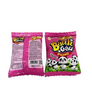 Peony Bear Strawberry Cream Cake Biscuits by Vithaico Vietnam Delicious Crispy Cookies Sweet Snack Pack 24g Wholesale Supply - Product Image 4