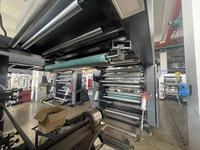 Machine d'impression 4 couleurs à fidélité chromatique pour étiquettes de collier / étiquettes de col, sachets de gelée, sacs de crème glacée