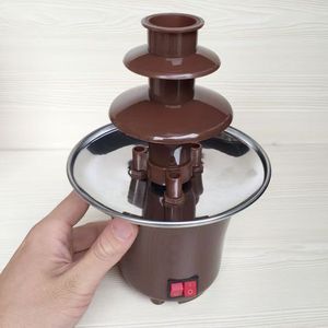<span class=keywords><strong>Fontaine</strong></span> à <span class=keywords><strong>chocolat</strong></span> électrique transfrontalière 60W, mini machine à <span class=keywords><strong>chocolat</strong></span> à trois niveaux, cascade de <span class=keywords><strong>chocolat</strong></span> fondant DIY pour enfants - Product Image 3