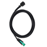 Câble USB alimenté 12V Verifone VX820 8 broches double adaptateur IDC 14 broches câble USB pour Vx810 Vx805 Vx820