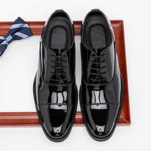 Zapatos de Cuero para Hombre, Formales, de Cuero Genuino, Blancos, de Charol, Zapatos Casuales de Cuero para Hombre - Product Image 5