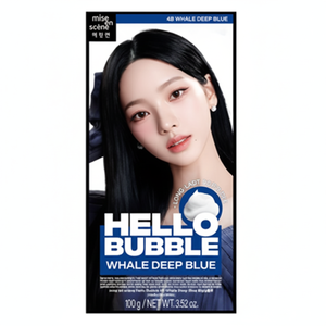 Mi-jangsen nuovo Hello Bubble Hair Color blu profondo 1 Ware sconto salina - Product Image 1
