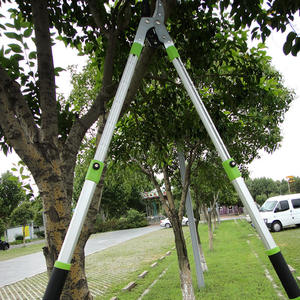 Tijeras de Podar Hechas en Taiwán, Acero Aleado, Diámetro de Corte de 20-30 mm, Telescópicas, Resistentes, Herramienta de Jardinería, Color Verde - Product Image 3