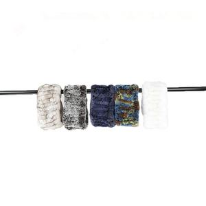 Newest Real Rex Rabbit <strong>Fur</strong> Ring Scarf Women Knitted Real Rex Rabbit <strong>Fur</strong> Scarves Warm Soft Good Elastic Natural <strong>Fur</strong> Neckerchief - Product Image 5
