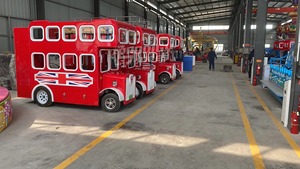 <span class=keywords><strong>Bus</strong></span> touristique électrique pour parc d'attractions, <span class=keywords><strong>bus</strong></span> touristique londonien pour centre commercial - Product Image 5