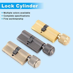 Высококачественный процесс рисования можно настроить один открытый Европейский цилиндр замка с ключом - Product Image 2