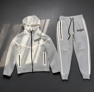 Hoge kwaliteit herfst/winter nieuwe producten fabrieksuitverkoop merkjassen sportief casual hardloop trainingskleding capuchon gebreide jas - Product Image 2