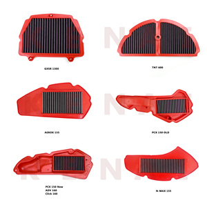 Filtre à air haute performance pour moto Honda Yamaha SUZUKI, filtre à air pour moto, filtre moteur, haute performance, lavable, longue durée de vie - Product Image 5