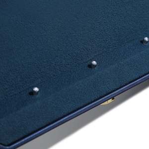 Joyero de cuero PU con luz LED para anillo, collar, regalo, exhibición, logotipo personalizado - Product Image 6