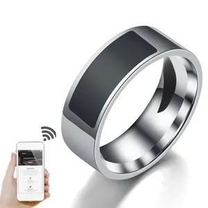 Wholesale Contactless Read Write Chip 13.56Mhz Alloy/Ceramic Waterproof Small Smart NFC Ring For Payment