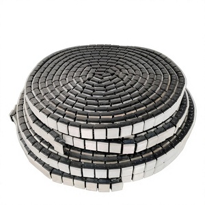 Chaîne de convoyeur en alliage 10B-U2/12B/08B/06B avec attaches de type <span class=keywords><strong>U</strong></span> (08B-U2 à 32B-U2) standard pour usage agricole et industriel - Product Image 3