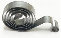 Bobine plate en acier inoxydable, Tension en spirale, brosse en carbone, câble d'extension de moteur, bobine, ressort à Force constante