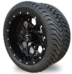 Neumáticos universales para carro de golf, neumático y rueda de 12 pulgadas, para Club Car y Yamaha, 215/35-12, - Product Image 2