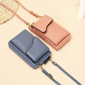 Sh2091 Ladies Custom Designer Zipper Mini Crossbody Shoulder <strong>Bags</strong> Luxury Leather Waterproof Women <strong>Mobile</strong> Phone PU Small <strong>Bag</strong> - Product Image 3
