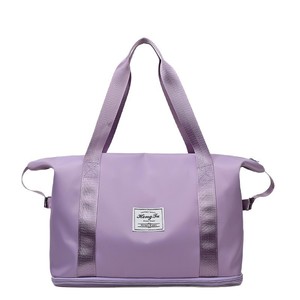 Bolsa de viaje Zhuohe 6996 de 30L expandible a 40L, tela impermeable para viajes de ocio, color rosa - Product Image 4