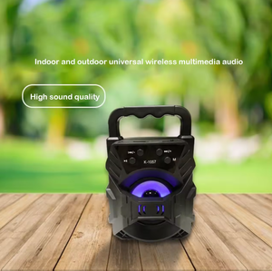 Nhà Máy Bán buôn xách tay Plug-in Loa kts1057 loa siêu trầm không dây với ánh sáng - Product Image 3